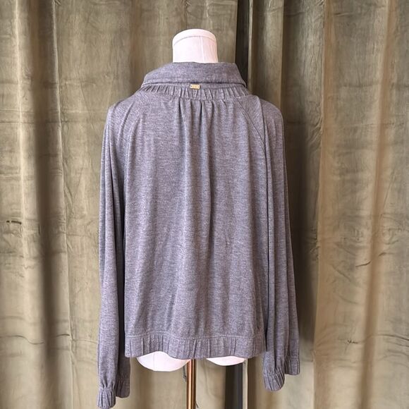 St. John SPA Gray Women's zipper jacket, M - Picture 6 of 10